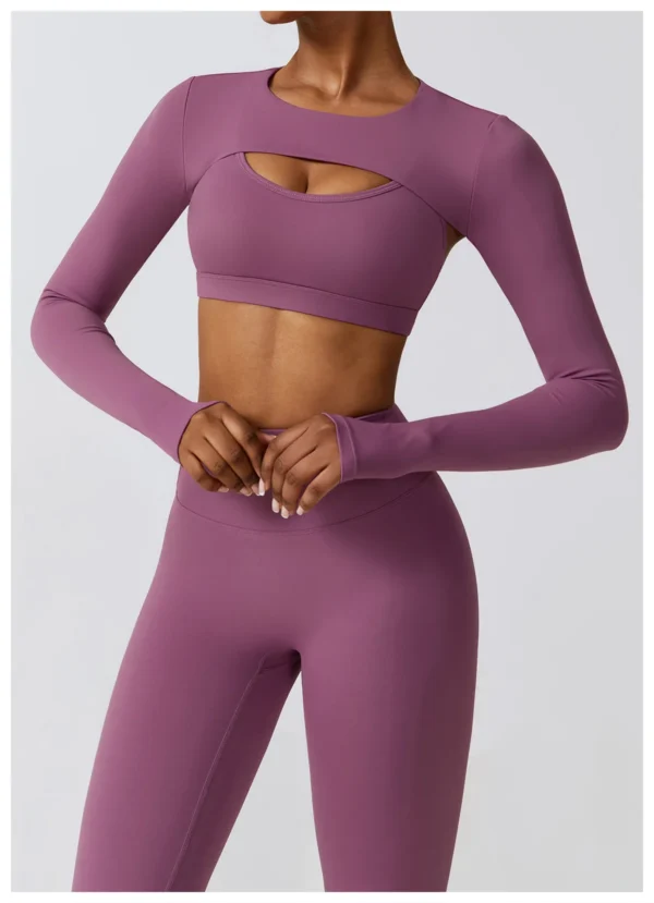 Conjunto de Ropa Deportiva Sofía 3 piezas - Imagen 4