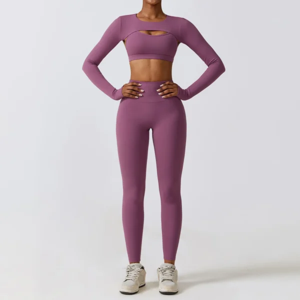 Conjunto de Ropa Deportiva Sofía 3 piezas - Imagen 2